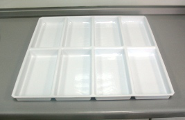 Вставка на 8 ячеек для выдвижного ящика