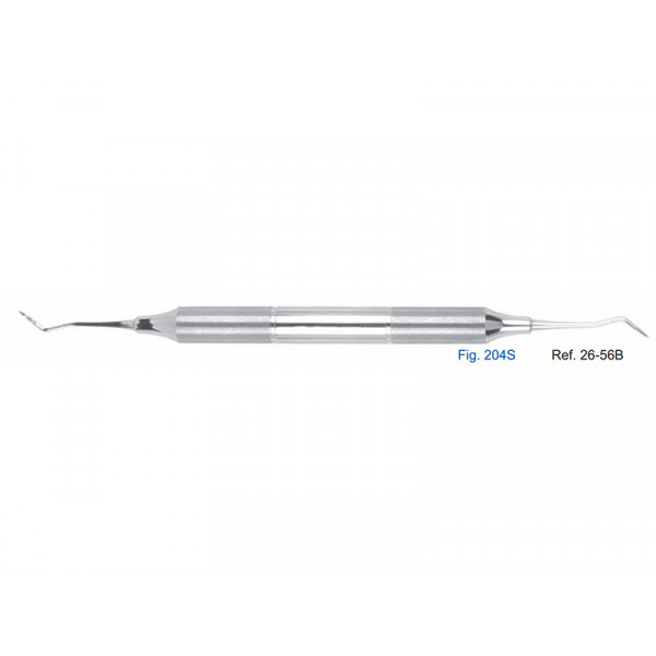 Скейлер парадонтологический, форма 204S, ручка DELUXE, диаметр 10 мм