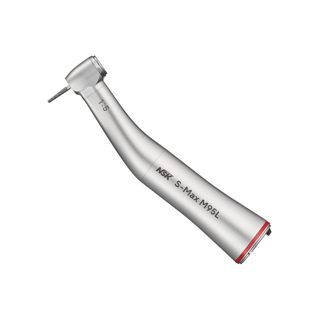 S-Max M95L - повышающий угловой наконечник с оптикой, 1:5 | NSK Nakanishi (Япония)