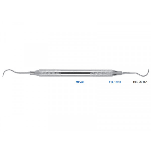 Скейлер парадонтологический McCall, форма 17/18, ручка диаметр 8 мм