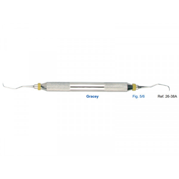 Кюрета парадонтологическая Gracey, форма 5/6, ручка CLASSIC, диаметр 10 мм