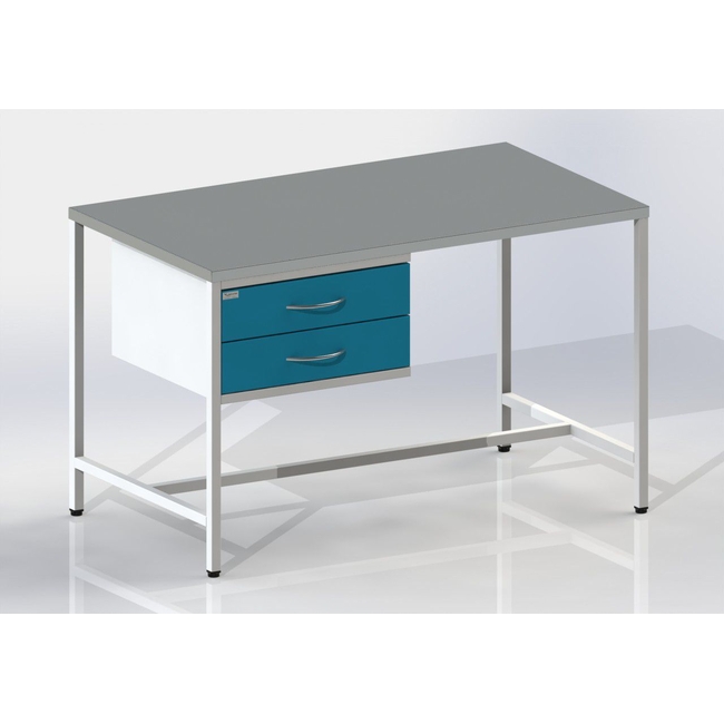 СЛ-Т2 - стол лабораторный, столешница постформинг, 2 выдвижных ящика | Виталия (Россия)