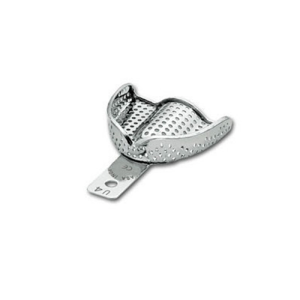 Ложка слепочная верхняя средняя (M) с перфорацией с бортиками, Asa Dental (Италия)