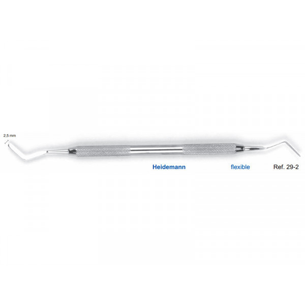 Гладилка гибкая Heidemann, 2,5 мм, HLW Dental Instruments (Германия)