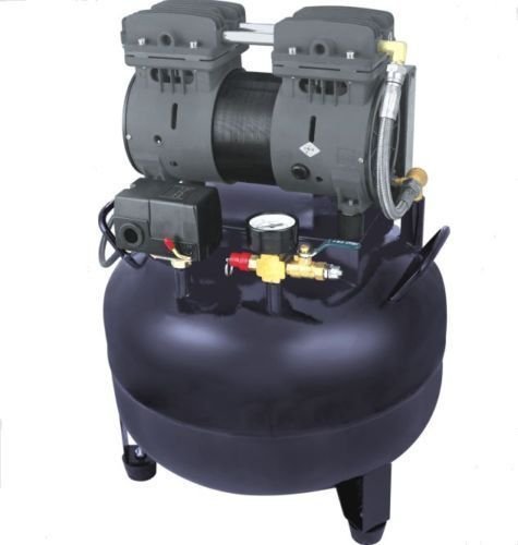 KJ-800 Безмасляный компрессор для одной стоматологической установки, с ресивером 30 л (90 л/мин)., Pragmatic (Китай)