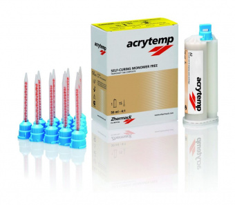 Acrytemp А3 - самополимеризирующаяся композитная пластмасса для изготовления коронок и мостов | Zhermack (Италия)