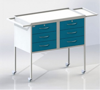 Столик СПА-6 столешница из металла