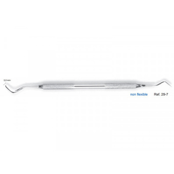 Гладилка жесткая, 3 мм, HLW Dental Instruments (Германия)