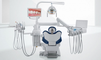 S200 International - стоматологическая установка с нижней подачей инструментов.,Stern Weber (Италия)