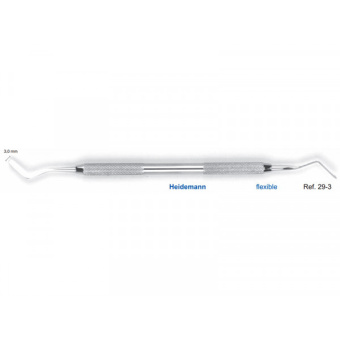 Гладилка гибкая Heidemann, 3 мм, HLW Dental Instruments (Германия)
