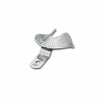 Ложка слепочная нижняя средняя (M) с перфорацией для беззубых челюстей, Asa Dental (Италия)