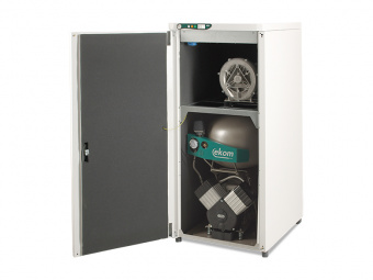 DUO 2 - компрессор с отсасывателем в двухразделенном шкафу., EKOM (Словакия)